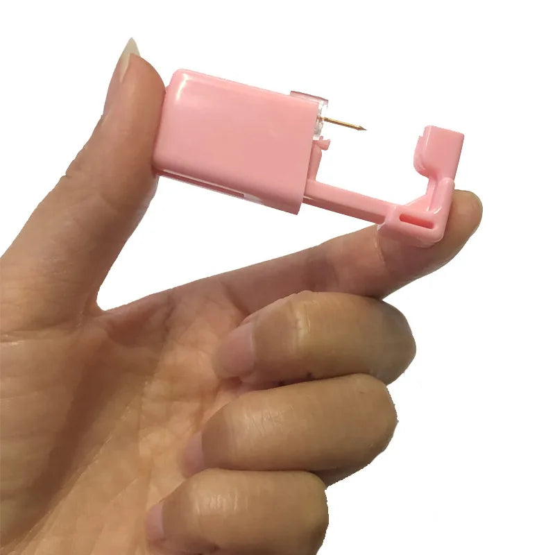 Disposable Self Nose Piercing Gun Self Nose Piercing Gun Kit Safety Nose Piercing Gun Kit Tool