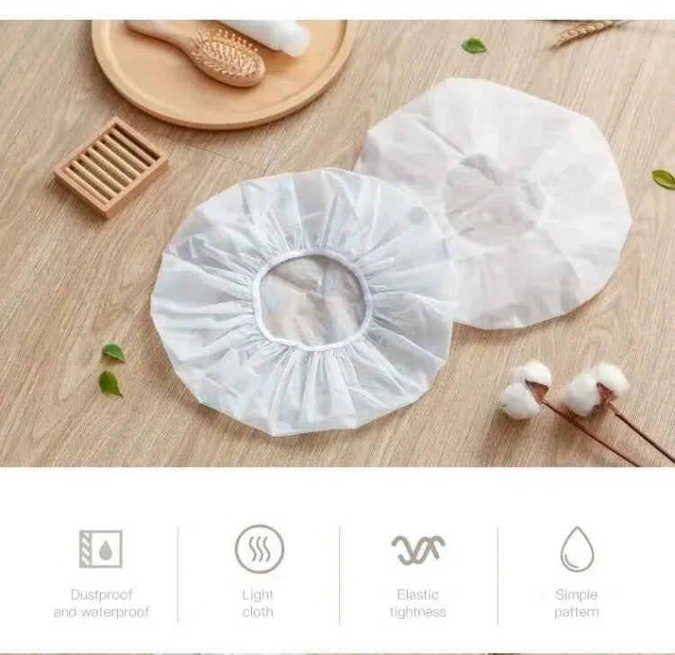 5pcs Waterproof Shower Cap