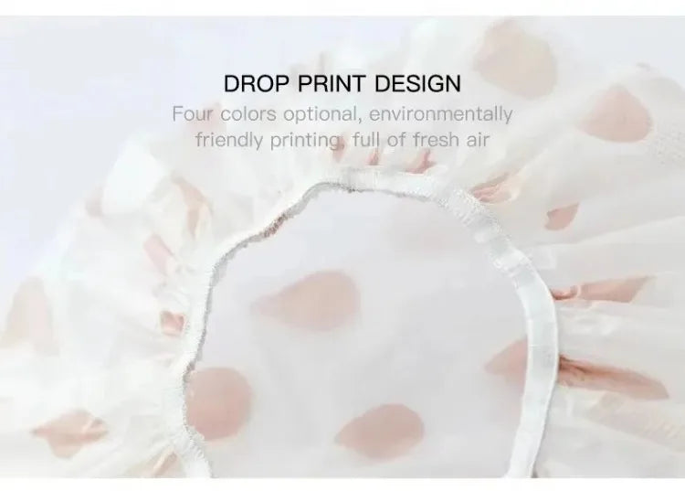 5pcs Waterproof Shower Cap